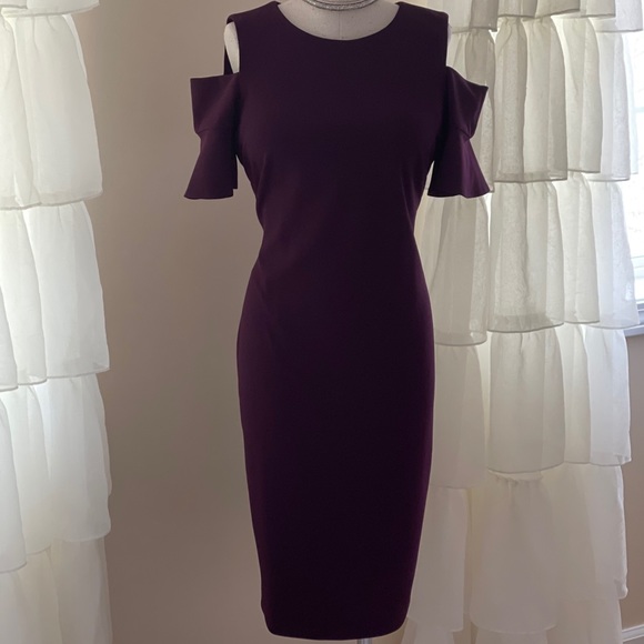 CALVIN KLEIN open shoulders dress - Picture 2 of 9